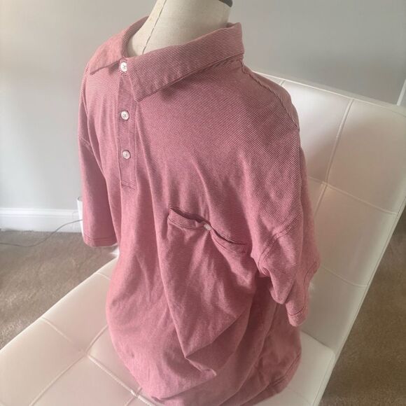 Men’s Pink Polo Shirt Refined Comfort, Timeless Style - Picture 5 of 8